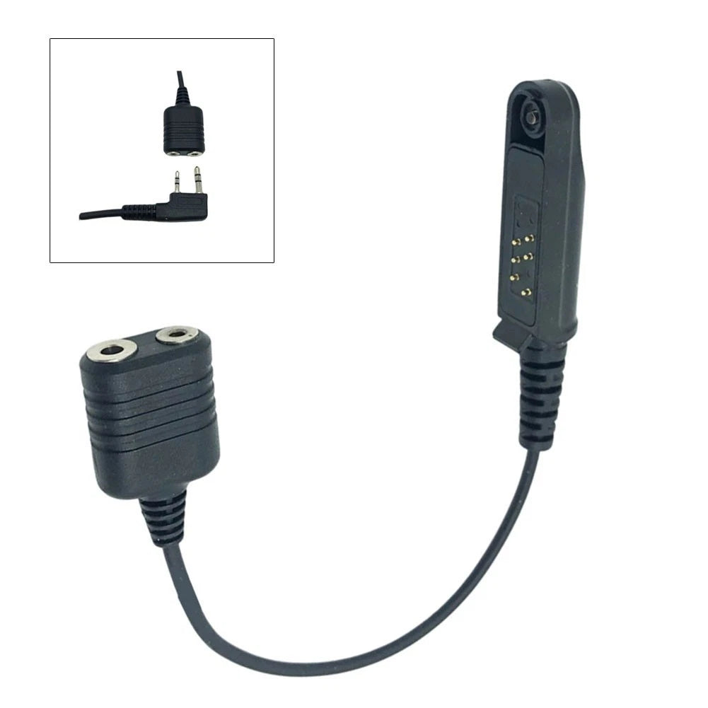 Audio Adapter Cable for UV-9R Plus (2-Pin Speaker Microphone)