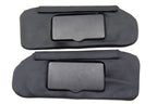 Sunvisor Leather Synthetic Covers for Camaro Firebird (1993–2002) Black