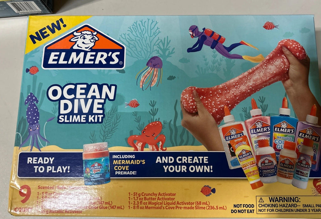 9ct Ocean Dive Slime Kit for Kids Activity Set