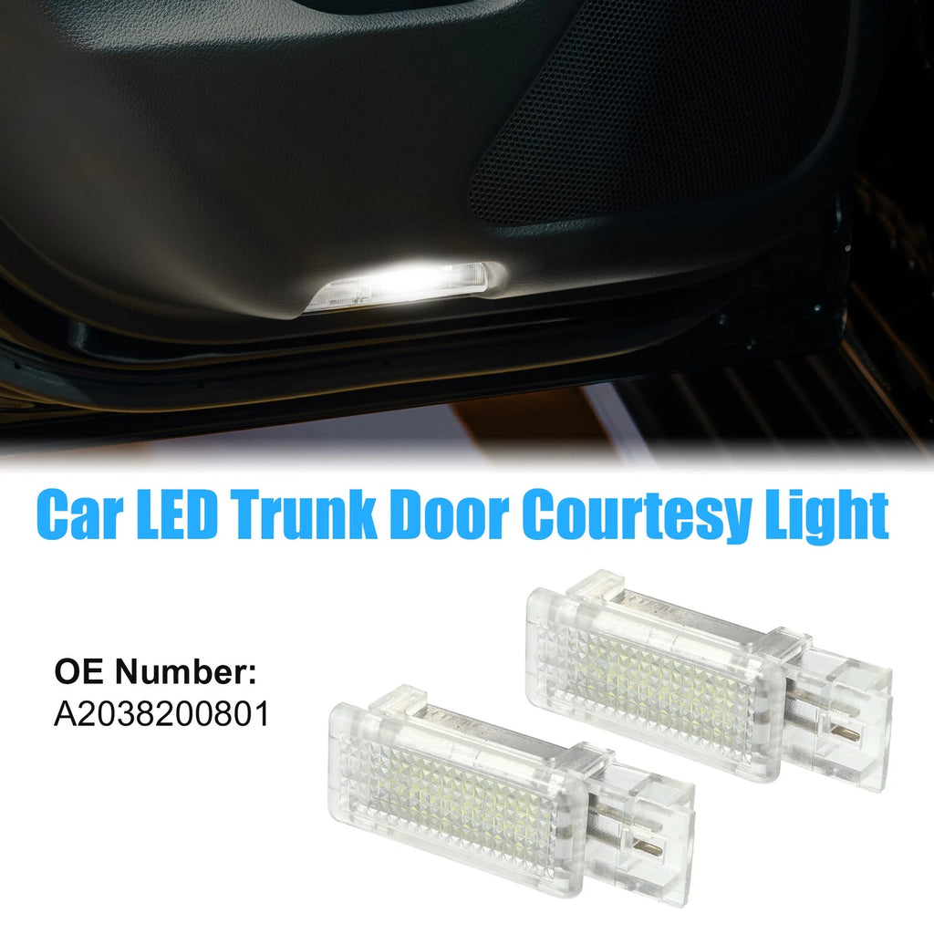 2 Pcs Side Door Under Seat Courtesy Lights No.A2038200801 for Mercedes-Benz CLA (2014–2019)