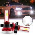 2-Pack 6000K White LED Front Fog Lamp Bulbs for Dodge Charger (2010–2014)