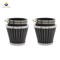2X 54mm Air Filter Pod Cone for Honda Yamaha Suzuki (Universal)