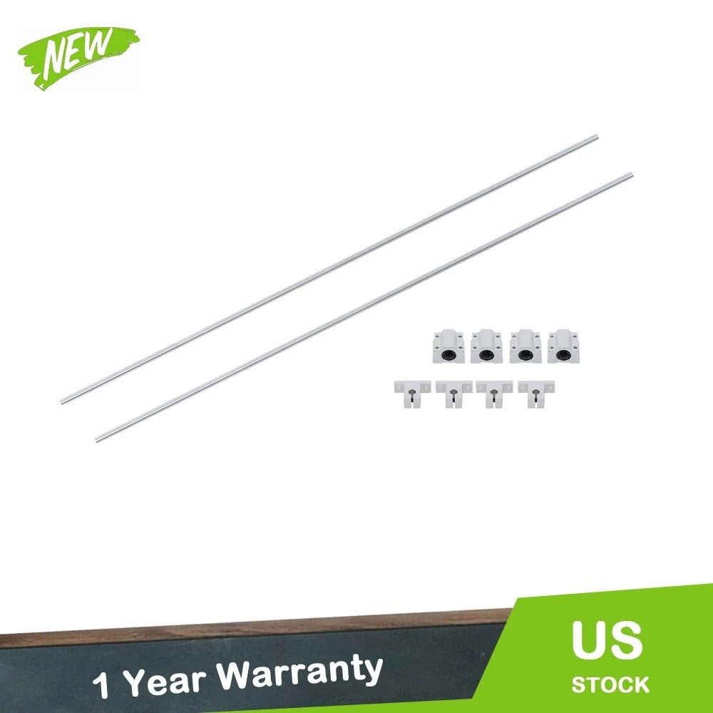 Set of 2 Linear Rail Shaft Guides for Make Model (YYYY–YYYY)