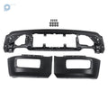 Front Bumper Face Bar for Ford F-150 (2024–2025) Black Steel W/o Sensor Hole