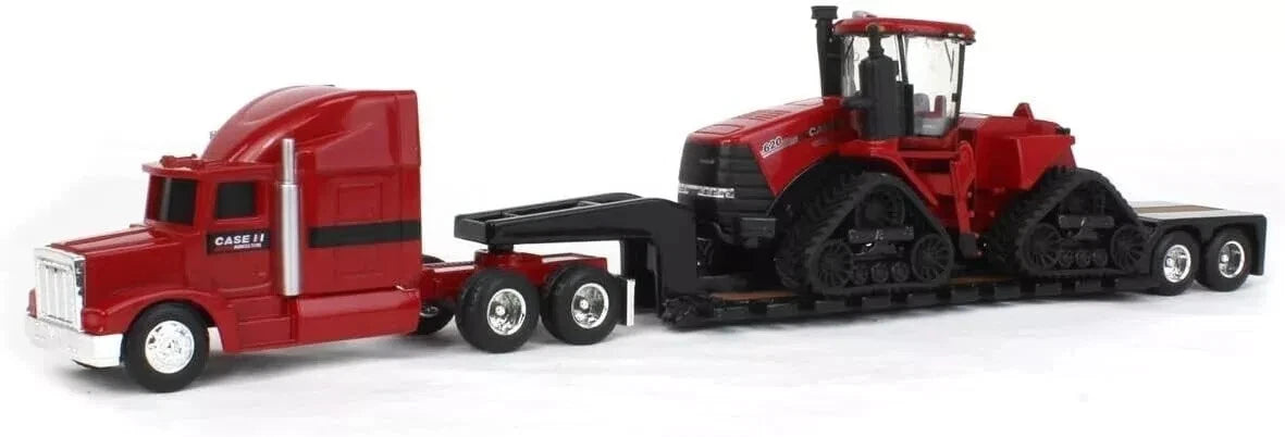 1/64 Case IH AFS Connect Steiger 620 Quadtrac with Semi & Lowboy Trailer