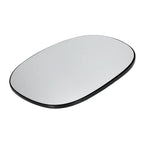 Heated Left Side Rear View Mirror Glass w/ Backing Plate for Peugeot