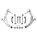 8x Front Control Arms Sway Bar Links Tie Rods Kit for Honda Pilot (2009–2015)