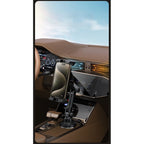 Adjustable Car Cup Holder Mount for Phones Tablets 4 to 13 Inch