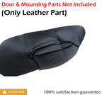 Front Door Panel Insert for Jetta (1999–2004) Black PVC Leather