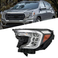 Headlight Assembly for GMC Terrain (2022–2023) Driver Side LED Black Clear