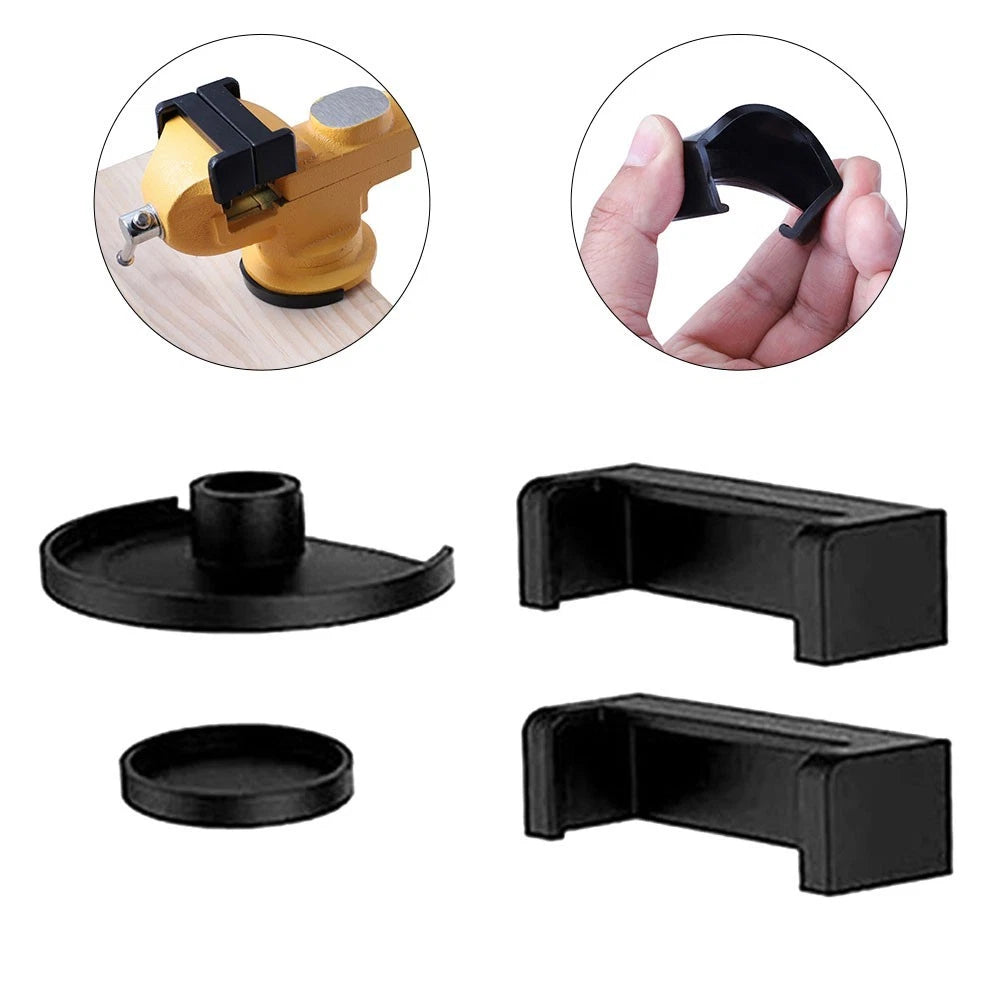Set of 4 Anti-Slip Rubber Pads for Table Vice