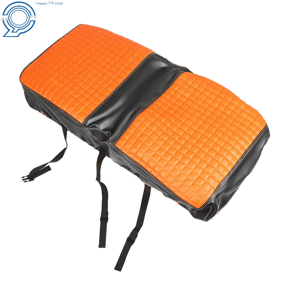 Set of 2 Front & Rear Seat Covers for E-Z-GO Medalist TXT (1994–2013) - Orange