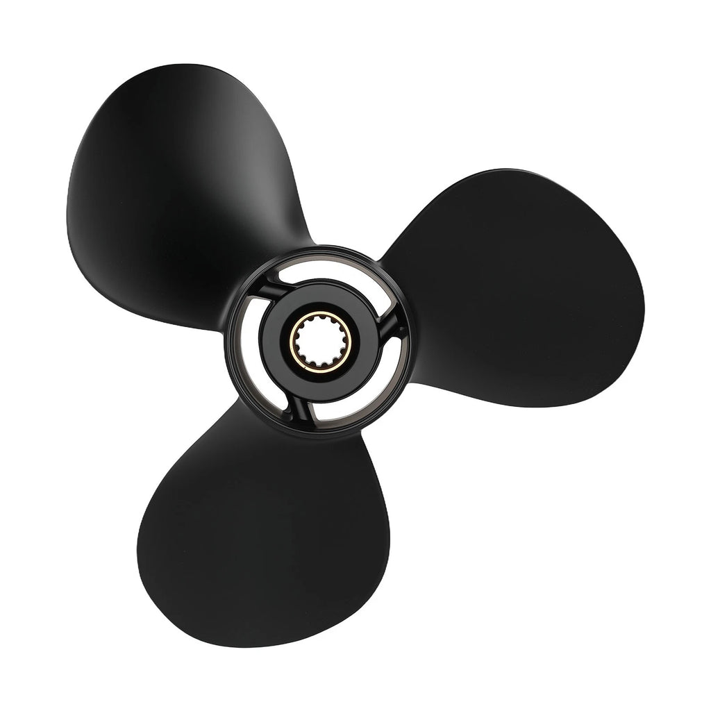 3 Blade Boat Propeller for Mercury Outboard 25-75HP (9" Pitch, 48-87818A45)