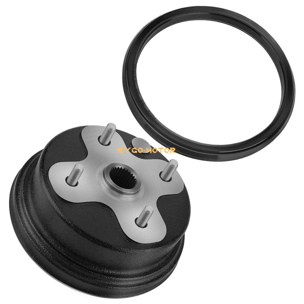 Brake Drum Hub & Dust Seal for Yamaha Timberwolf 250 (1994–2000)