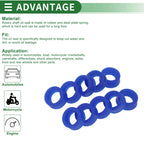Set of 10 Oil Seal Rotary Shaft Seal 12x18x8mm High Pressure TPU