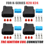 Set of 4 Ignition Coil Pack Connector Plug Housing for Honda S2000 (1999–2009)
