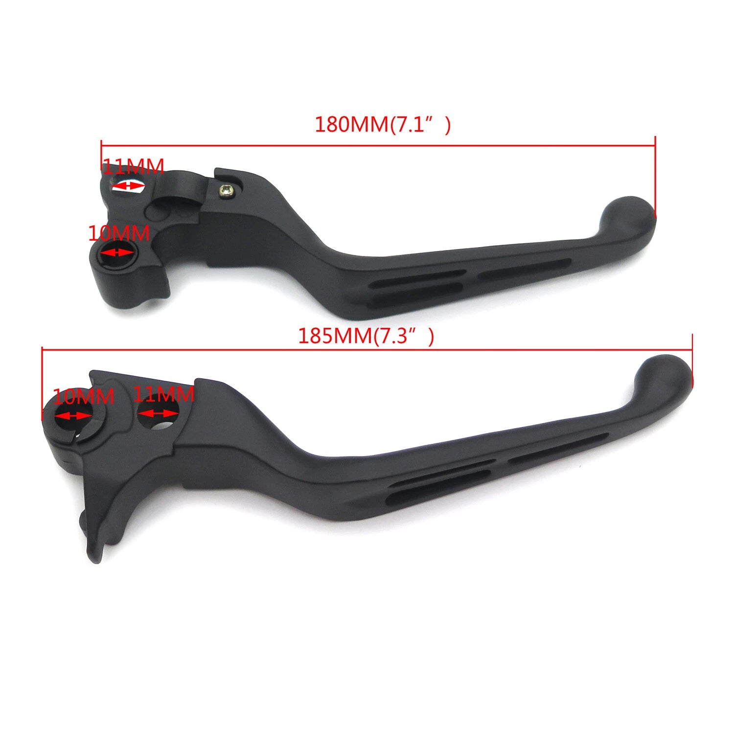 Hollowed-out Brake Clutch Hand Levers for Harley XL (1996–2003), Dyna (1996–2007)