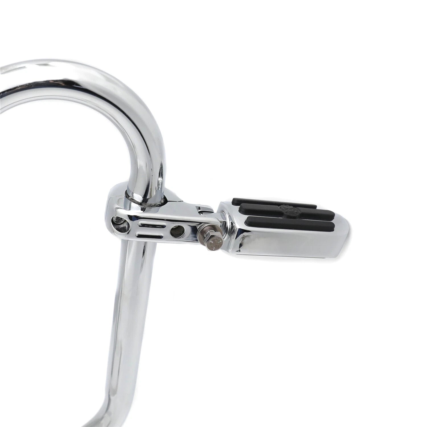 Chrome Streamliner Skull FootPeg Kit for Honda GL1800 VT750 (2001–2023)