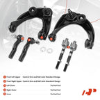 6X Control Arm Ball Joint & Tie Rod End for Ford Fusion (2006–2012)