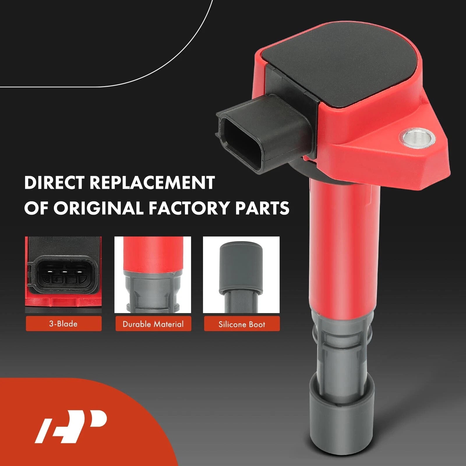 6X Ignition Coils & 6X Iridium Platinum Spark Plugs for Honda Acura