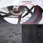 Motorcycle Waterproof Cover for Universal Fit (Outdoor Storage)