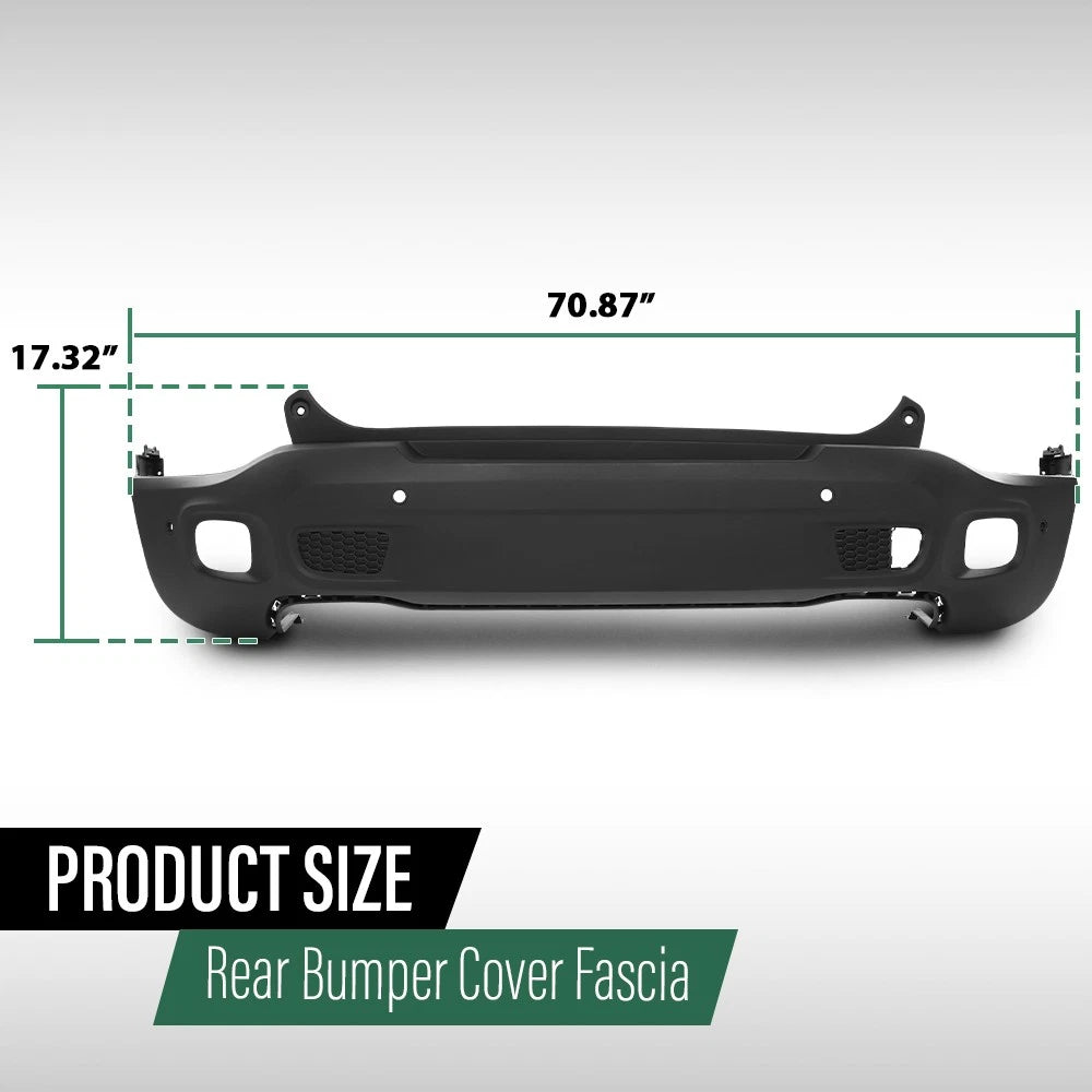 Rear Bumper Cover for Jeep Renegade (2015–2018)
