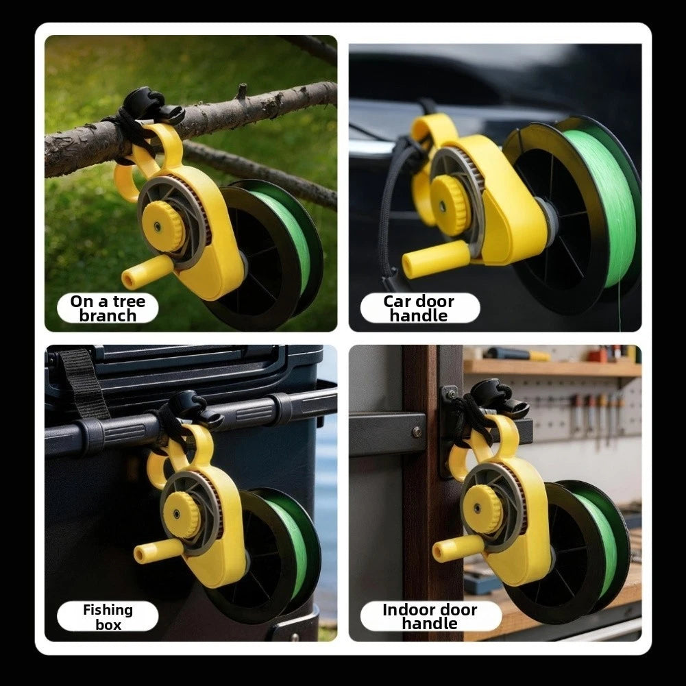 Fishing Line Spooler Tool for Freshwater & Saltwater Reels (No Tools Required)