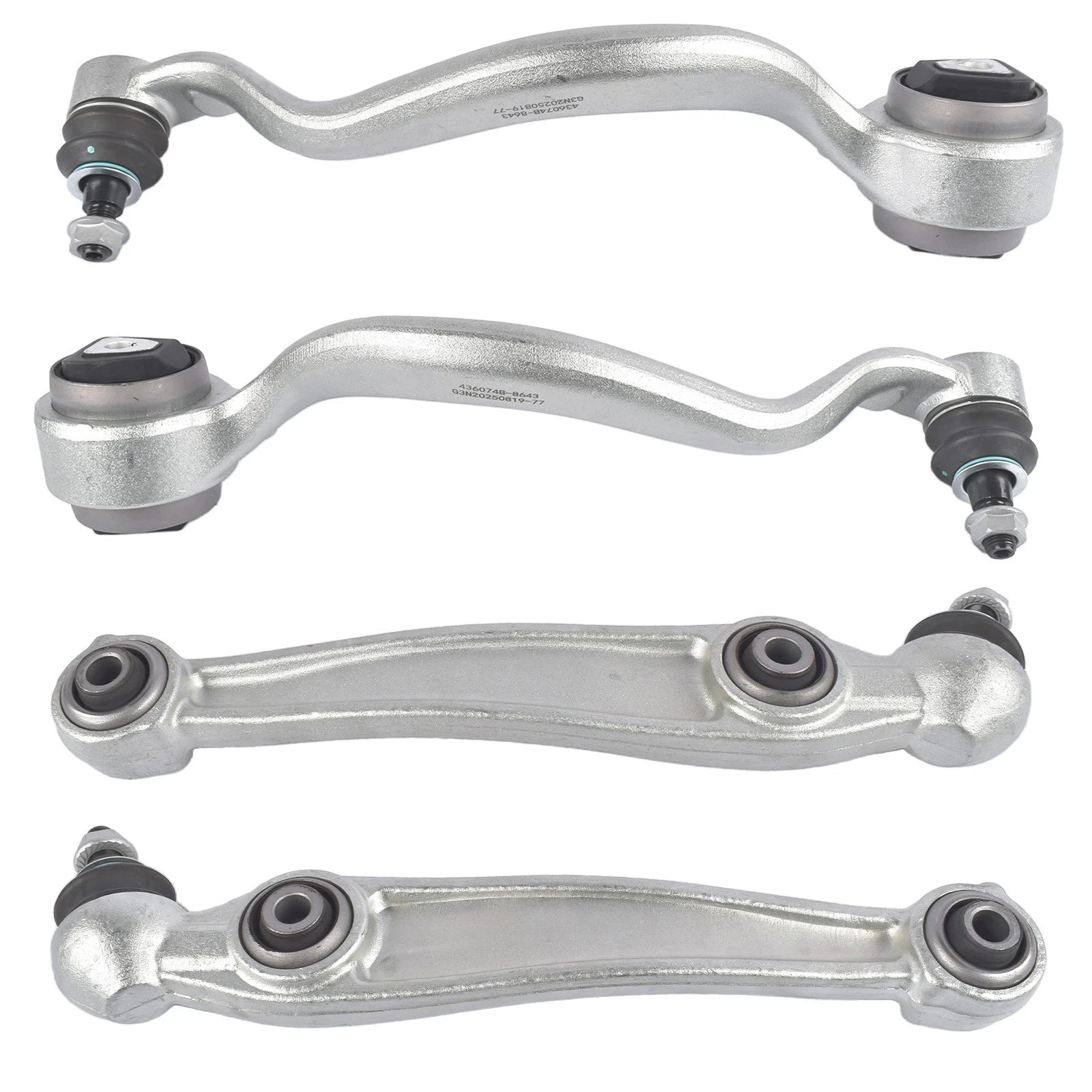 Set of 2 Front Lower Control Arm Ball Joints for BMW X5 X6 (2007-2014)