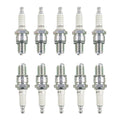 12X NGK B8ES Spark Plugs #2411 for Kawasaki Honda Yamaha Suzuki