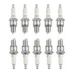 12X NGK B8ES Spark Plugs #2411 for Kawasaki Honda Yamaha Suzuki