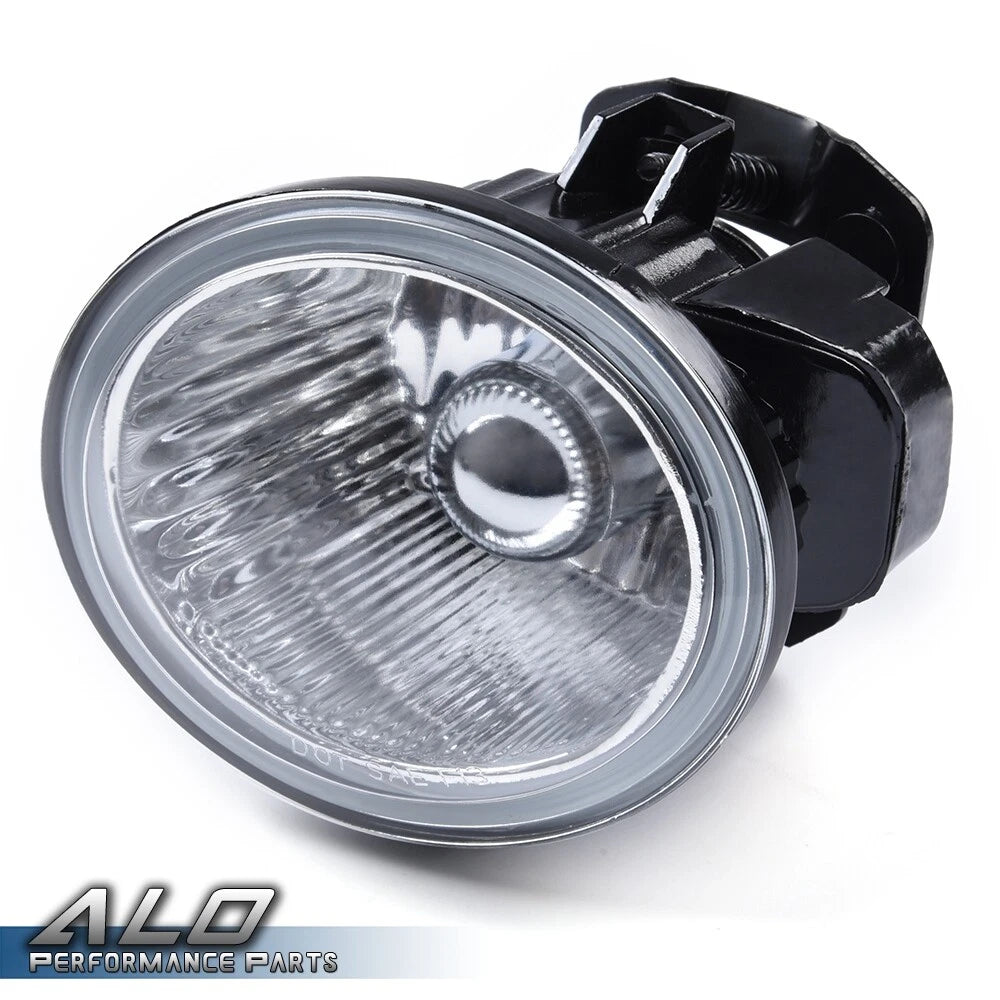 Set of 2 Chrome Housing Clear Lens Front Fog Lights for Murano (2003–2005)