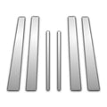 6Pc Chrome Pillar Post Covers for 02-09 GMC Envoy Xl - Upgrade Your Auto P3352