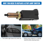 Brake Light Stop Lamp Switch for Mazda Miata (1990–2005), Toyota 4Runner (1984–1991)
