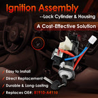 Ignition Lock Cylinder Switch & Housing w/ Keys for Kia Sedona (2015–2021)