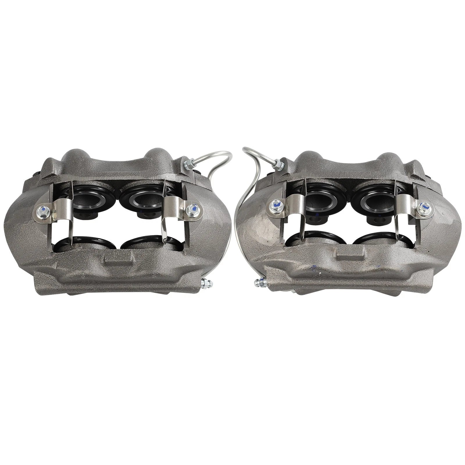 Set of 2 Brake Calipers for Ford Mustang (1965–1966) Cast Iron