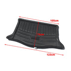Rear Trunk Tray Boot Liner Cargo Mat for Honda Jazz (2008–2013)