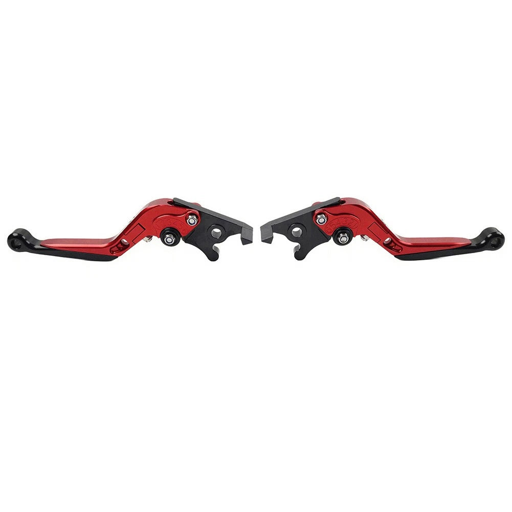 Folding Extendable Brake Clutch Levers for Yamaha XMAX 125/250/300/400 (2015–2022) - Red