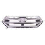 Replacement Silver Chrome Polycarbonate Front Grille w/Camera