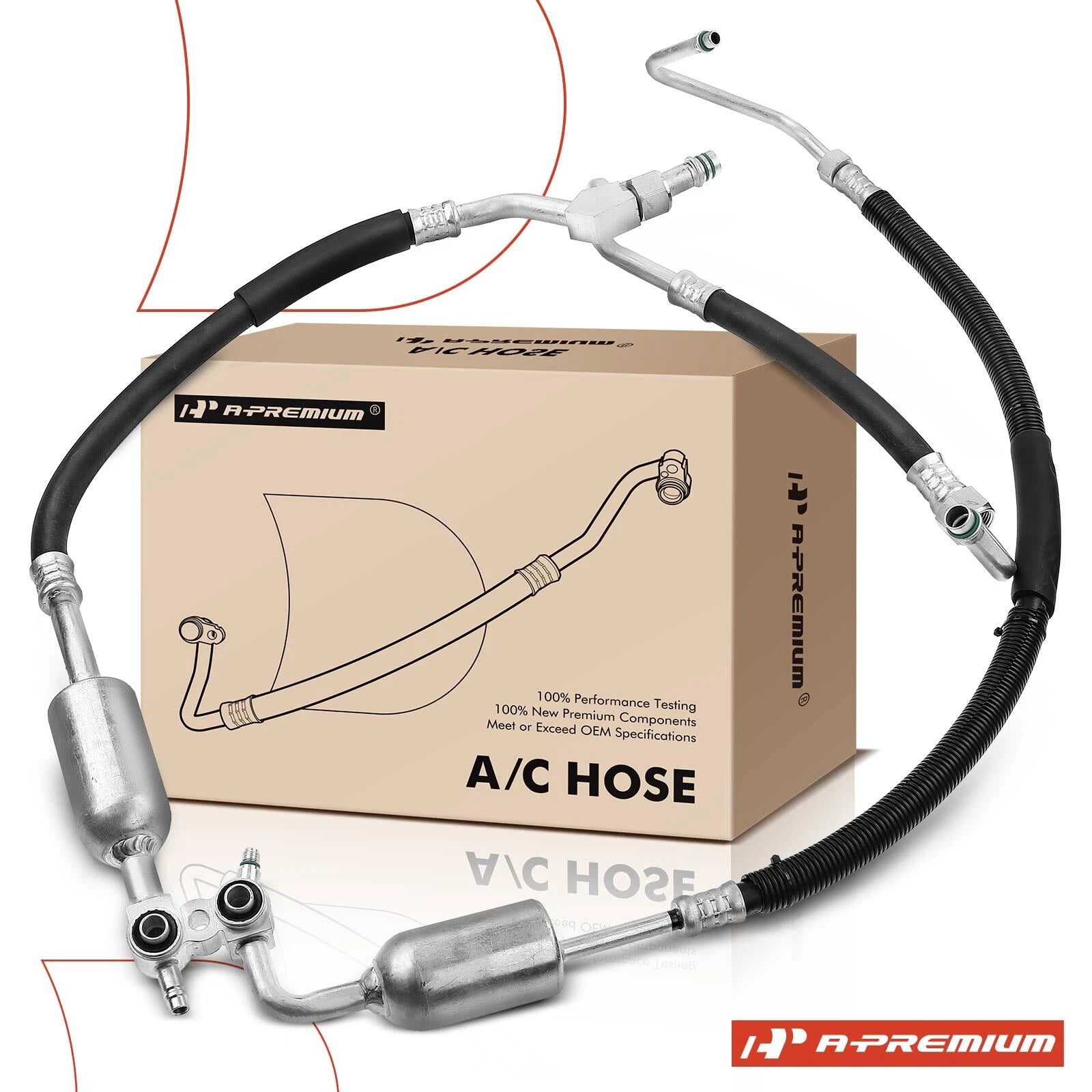 A/C Suction & Discharge Line Hose for Chevy Tahoe GMC Yukon (1996–2000)
