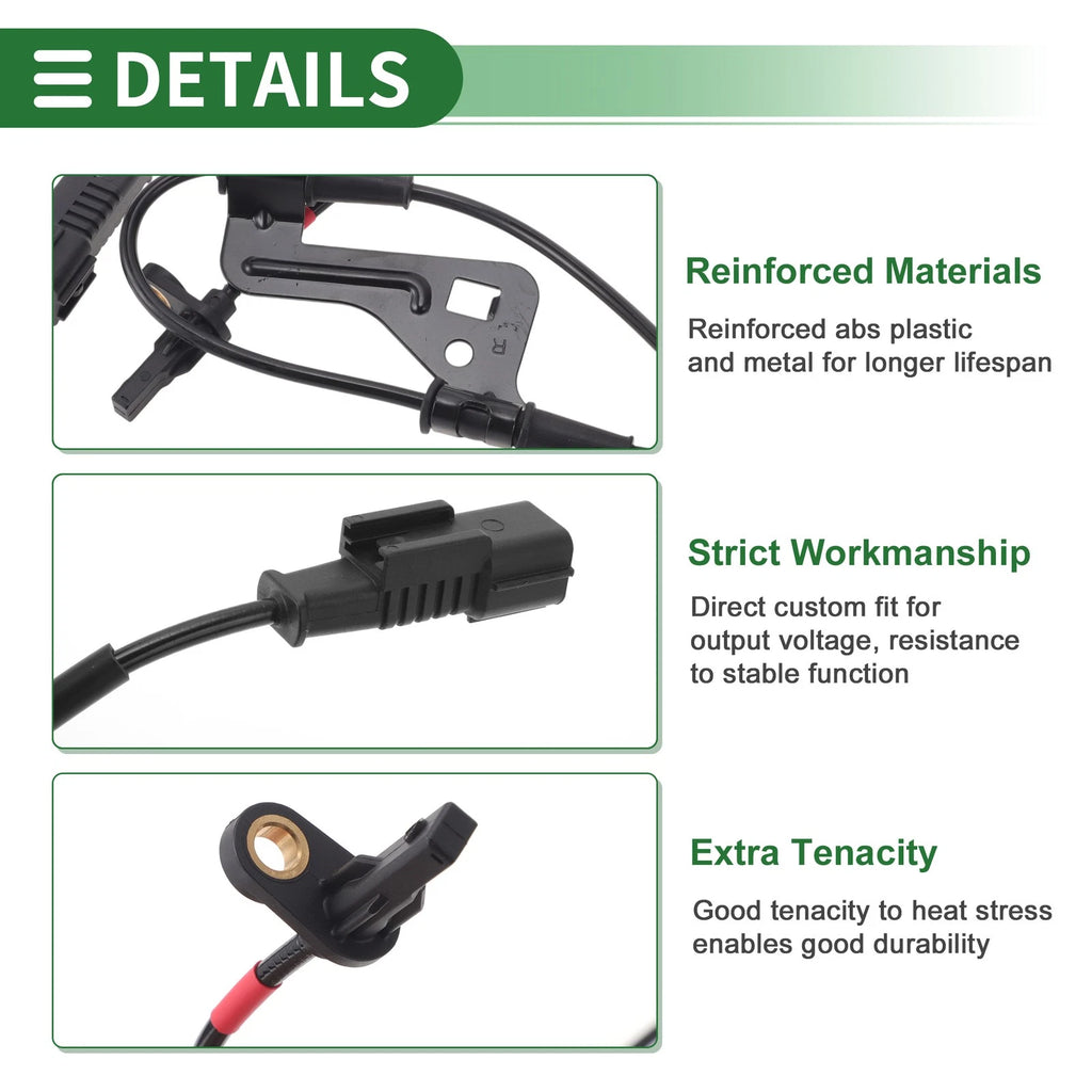 ABS Wheel Speed Sensor No. 59830J3000 for Hyundai Veloster (2019–2023)