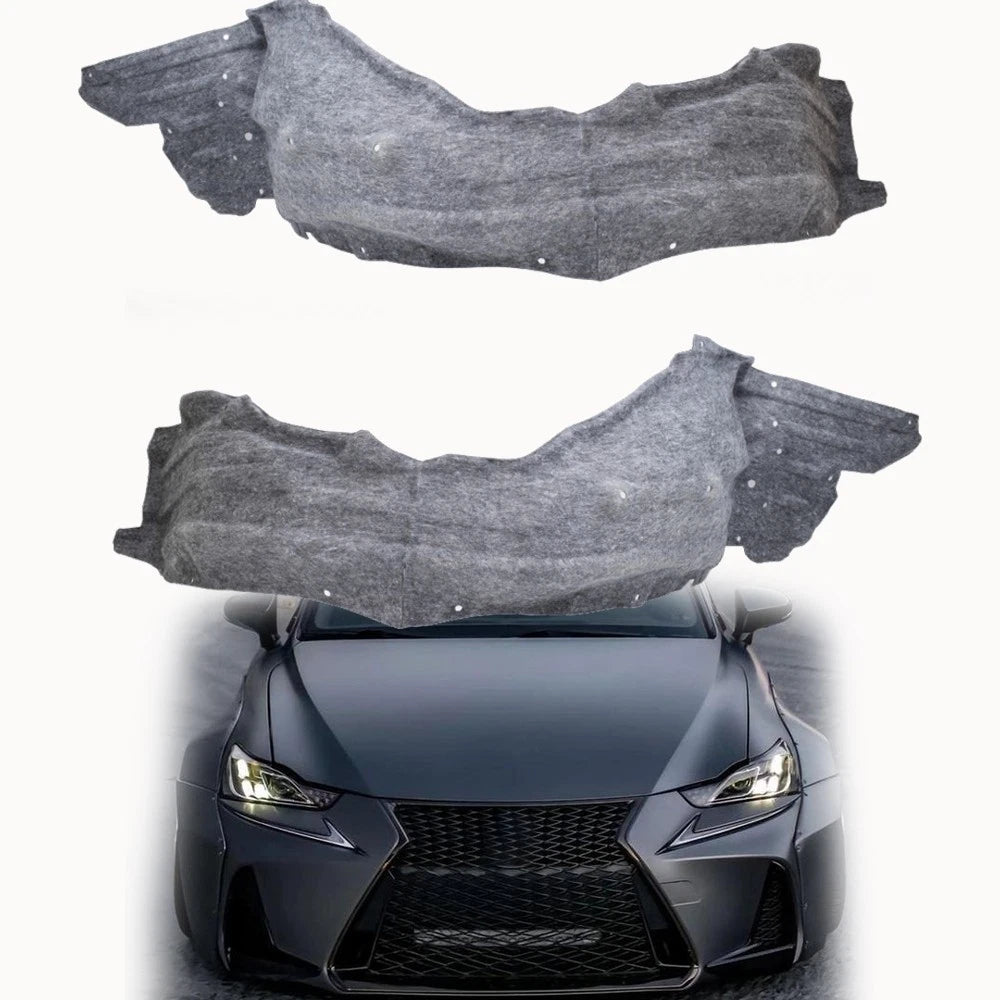 Set of 2 Inner Fender Liners for Lexus IS300 IS350 (2017–2020)