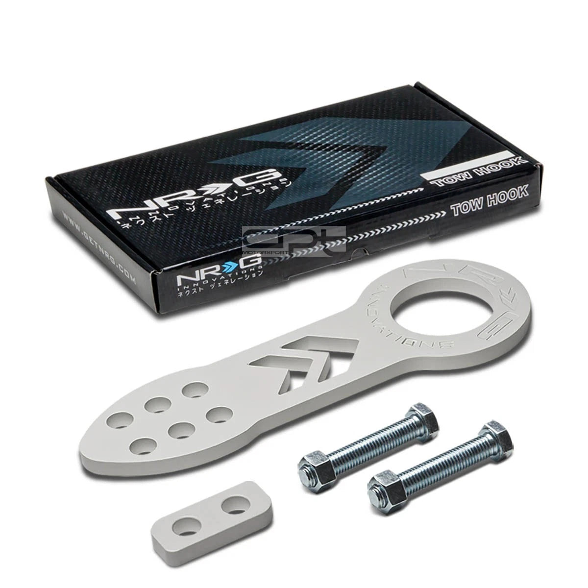 NRG Front CNC Anodized Aluminum Towing Hitch Tow Hook for JDM/USDM (2010–2023)