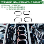 Engine Intake Manifold Gasket for BMW 428i (2014–2016) No. 11612297462