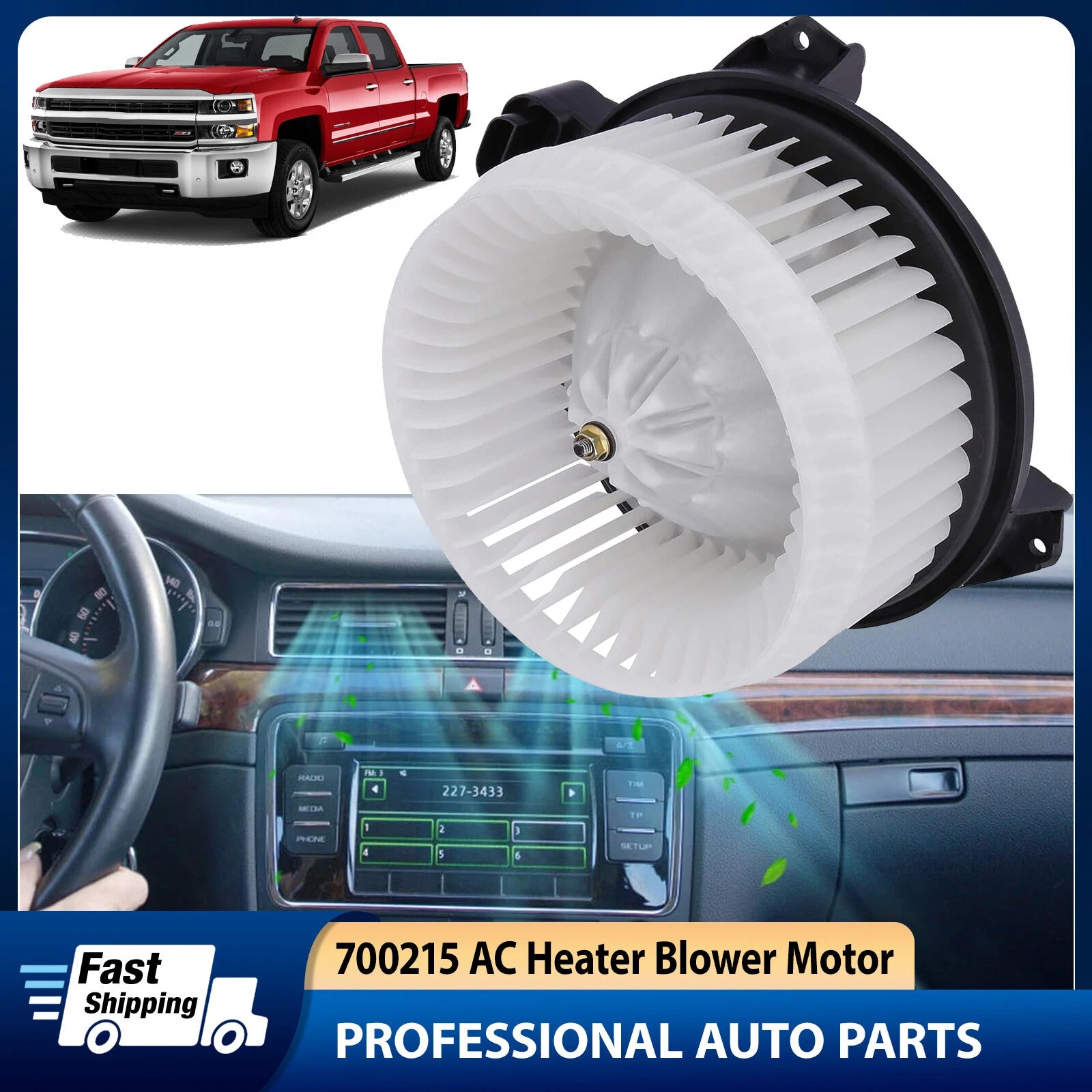 AC Blower Motor for Toyota 4Runner Avalon Camry Lexus ES300h (2005–2020)