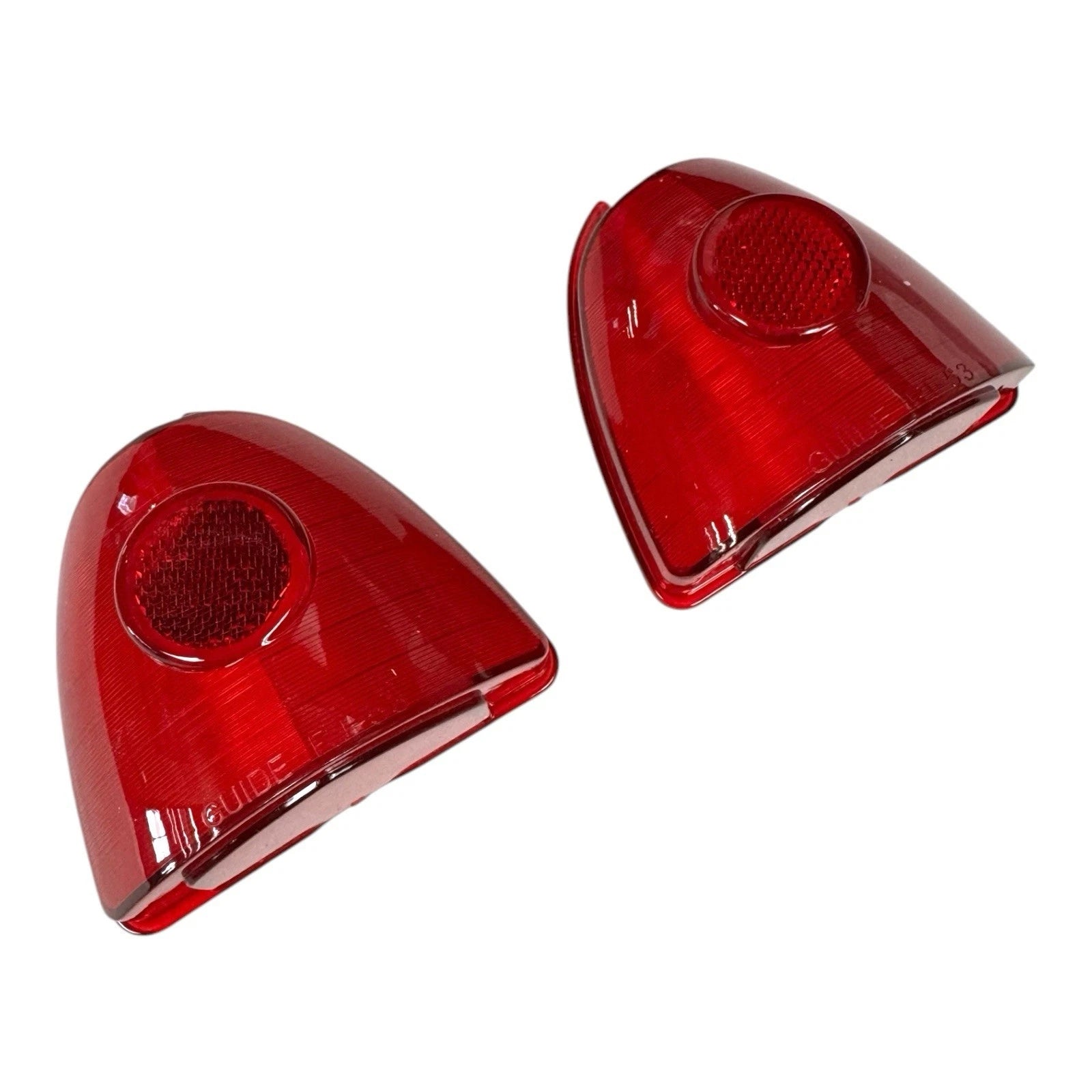 Reproduction Upper Tail Light Lenses for 1953 Chevy Passenger Car (1953–1953)