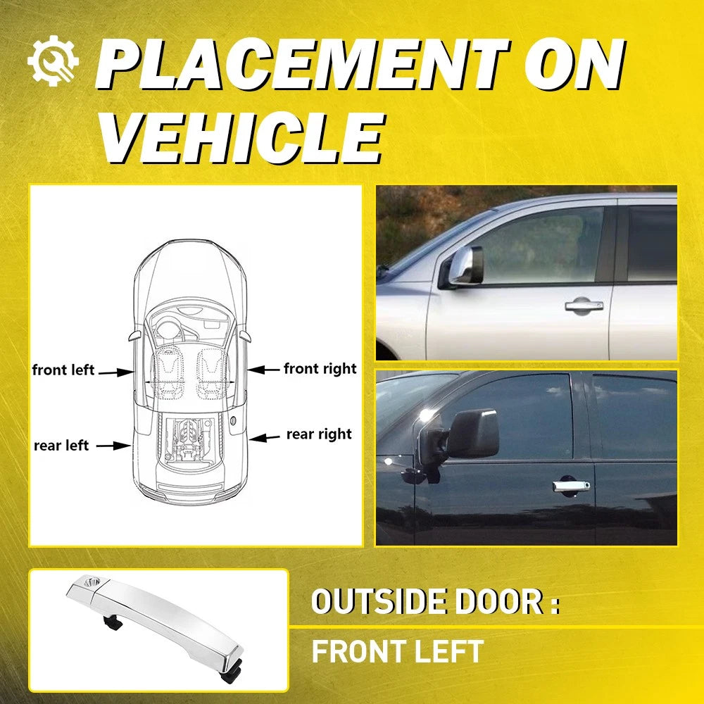 Exterior Door Handle for Nissan Titan Armada (2004-2015)