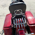 Backrest Sissy Bar Stealth Rack for Harley Touring Road King Street Glide (2009–2026)