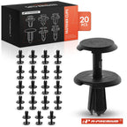 20Pcs 5mm Nylon Expansion Rivet Clips for Mercedes 