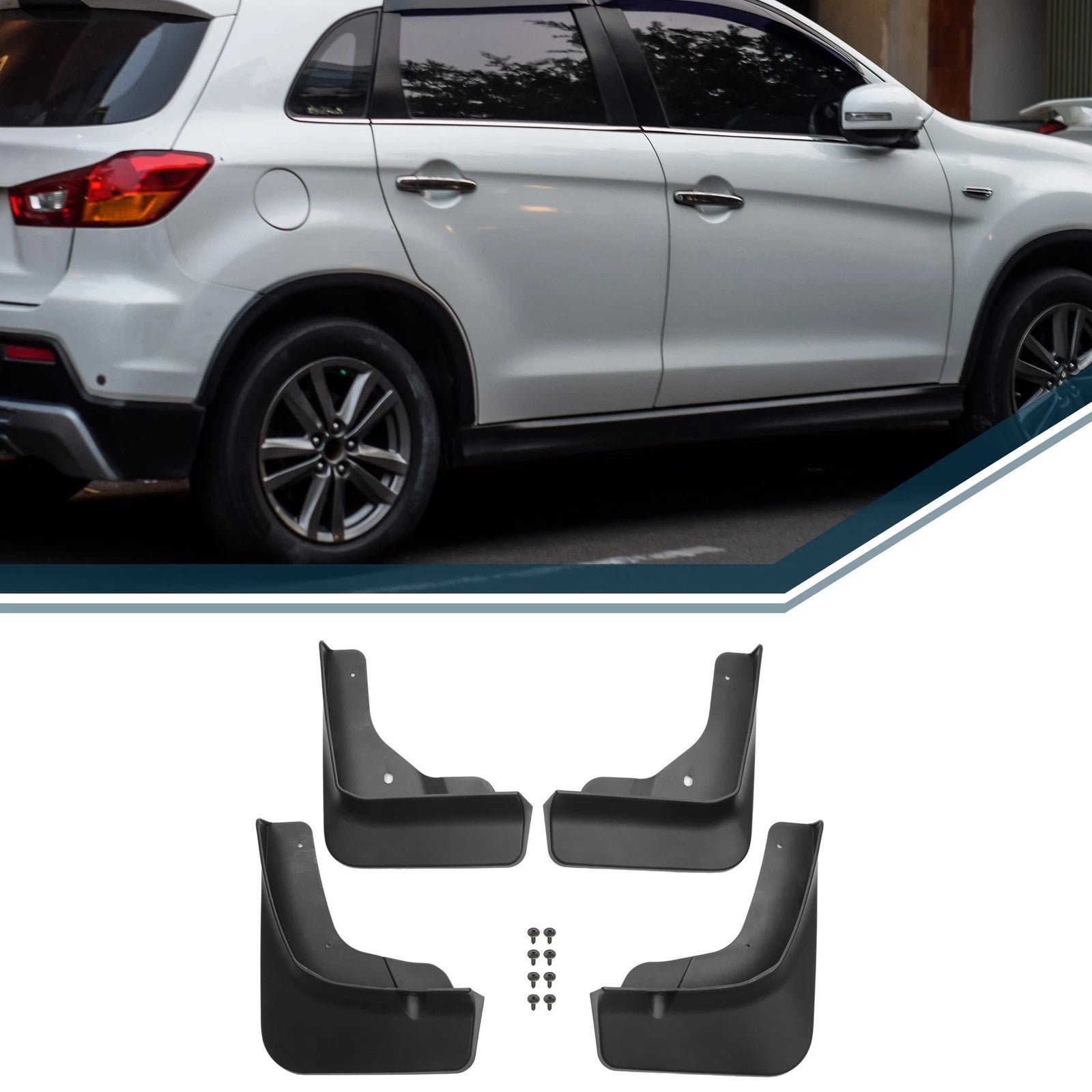 Mud Flap Splash Guard for Mitsubishi Outlander (2022–2023)