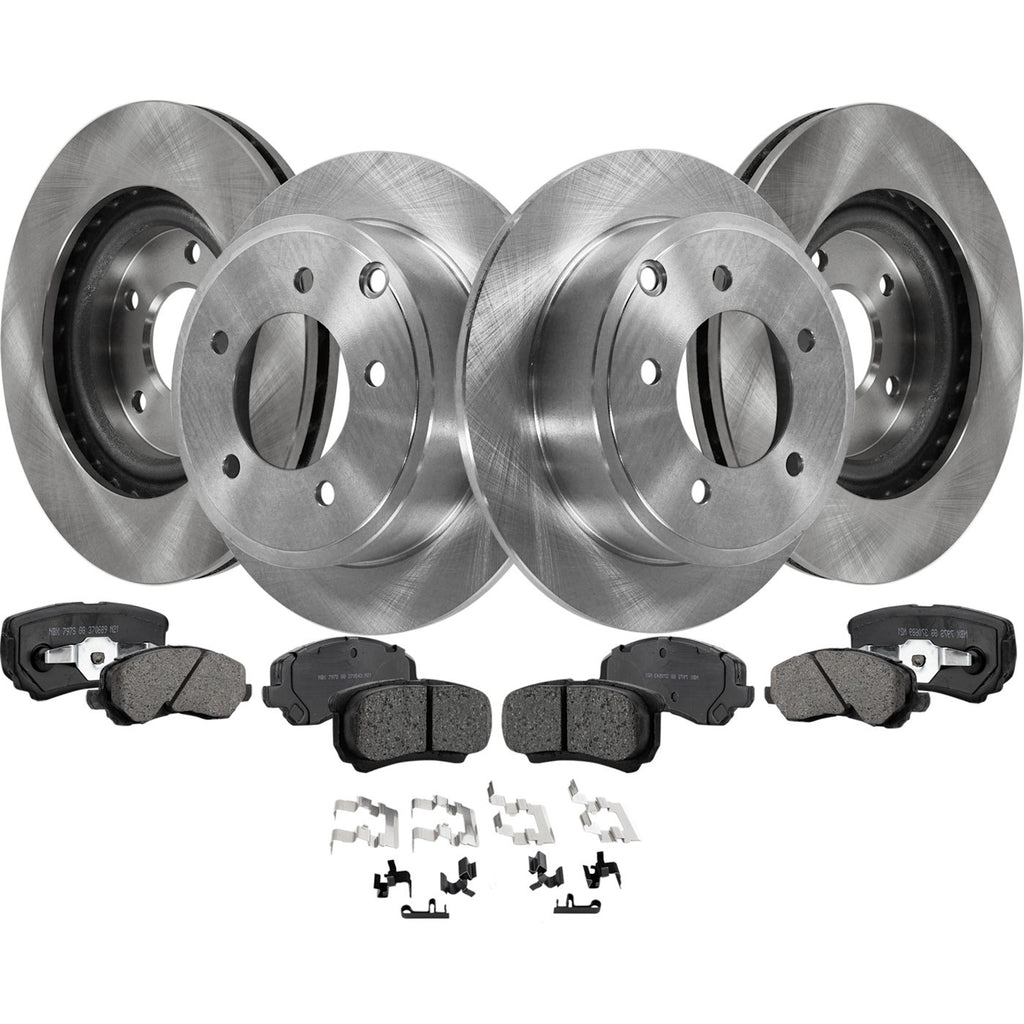 Brake Disc and Pad Kit for Jeep Patriot (2014–2016) Ceramic